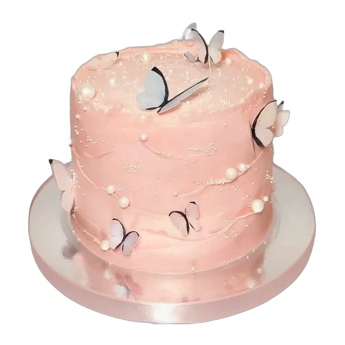 Drip cake z polewą spływającą po krawędzi
